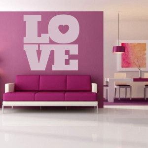 Szablon malarski 02X 23 love 1713