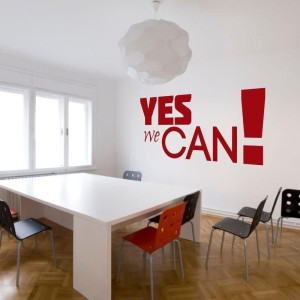 Szablon malarski 02X 18 Yes We Can 1722