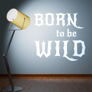Naklejka ścienna 03X 03 Born to be Wild 1707