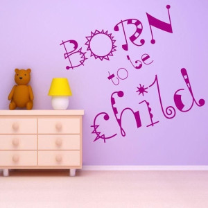 Naklejka 03X 03 born to be child 1708