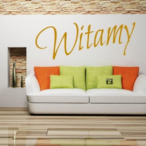 Naklejka witamy 1704
