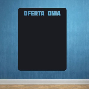 Naklejka kredowa oferta dnia 084