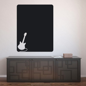Naklejka kredowa gitara 159