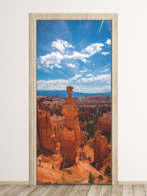 Fototapeta na drzwi Yellow Stone P80