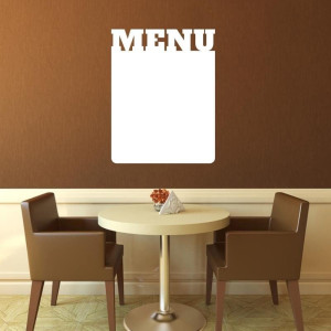 Tablica suchościeralna menu 202