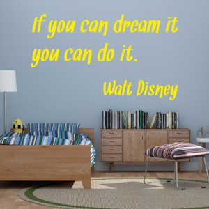 Naklejka if you can dream it 1960