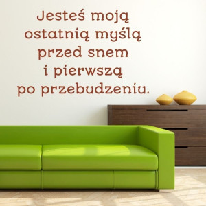 Naklejka jesteś moją myślą 1955