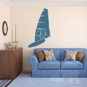 Naklejka ścienna windsurfing 2041