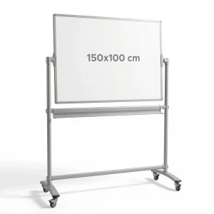 Tablica suchościeralna obrotowo-jezdna 150x100cm Standard