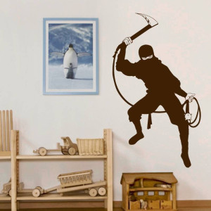 Naklejka na ścianę ninja 2100