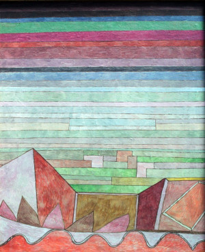 Reprodukcja na płótnie View into the Fertile Country - Paul Klee