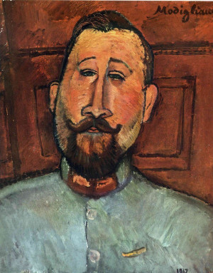 Reprodukcja Doctor Devaraigne, Amedeo Modigliani