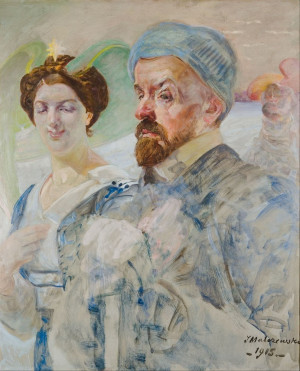 Reprodukcja Autoportret - Jacek Malczewski