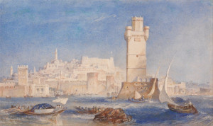 Reprodukcja Rhodes, William Turner