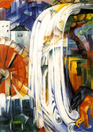 Reprodukcja The Enchanted Mill - Franz Marc