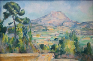 Reprodukcja obrazu Montagne Sainte-Victoire - Paul Cezanne