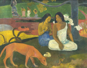 Reprodukcja obrazu Arearea - Paul Gauguin