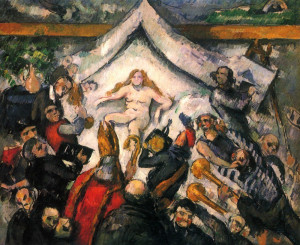 Reprodukcja obrazu Das Ewig-Weibliche - Paul Cezanne
