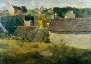 Reprodukcja Houses at Vaugirard - Paul Gauguin