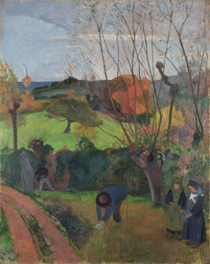 Reprodukcja Le saule - Paul Gauguin