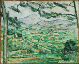 Reprodukcja Mont Sainte-Victoire - Paul Cezanne