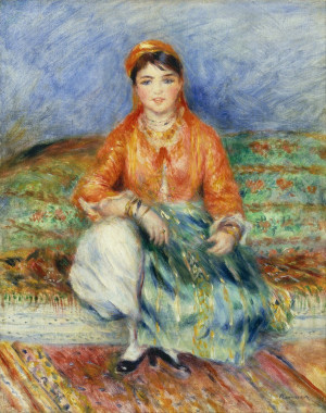Reprodukcja obrazu Algerian Girl - Auguste Renoir