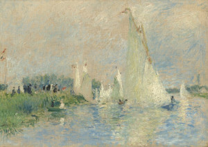 Reprodukcja Regatta bei Argenteuil - Auguste Renoir