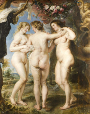 Reprodukcja The Three Graces - Peter Paul Rubens