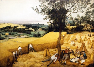 Reprodukcja obrazu The Harvesters - Pieter Bruegel