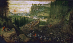 Reprodukcja The Suicide of Saul - Pieter Bruegel