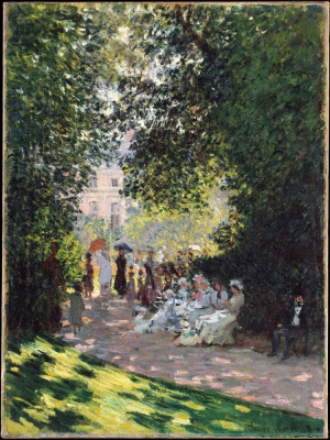 Reprodukcja The Parc Monceau - Claude Monet