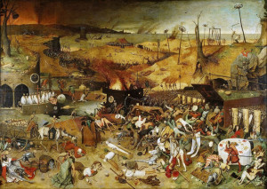 Reprodukcja obrazu The Triumph of Death - Pieter Bruegel
