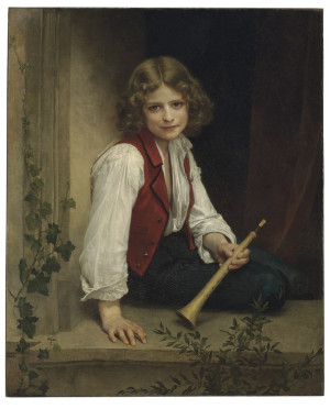 Reprodukcja obrazu Pifferaro - William-Adolphe Bouguereau