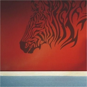 Naklejka ścienna Zebra 01
