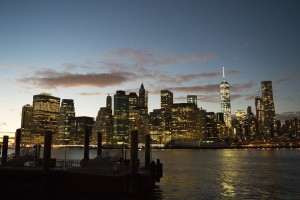 Fototapeta na ścianę Manhattan nocą FP 4702