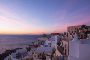 Fototapeta Wiatrak na Santorini FP 5415