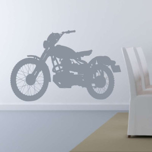 Szablon na ścianę motocykl 2325