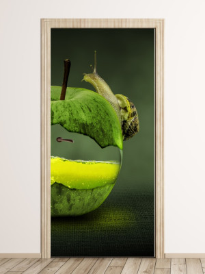 Fototapeta na drzwi bajkowy ślimak FP 6085