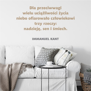 Szablon do malowania - cytat Dla przeciwwagi 1964