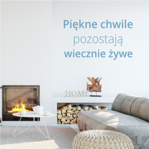 Szablon malarski sentencja Piękne chwile 1972