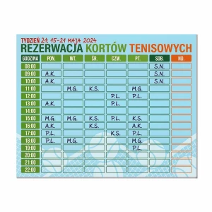 Tablica suchościeralna na wymiar z Twoją grafiką