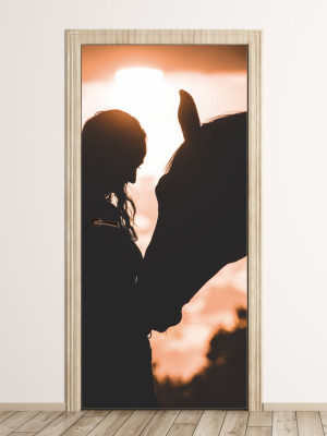 Fototapeta na drzwi sylwetki FP 6231