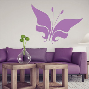 Naklejka na ścianę motyl 2354