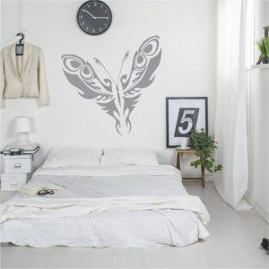 Naklejka na ścianę wzorzysty motyl 2357