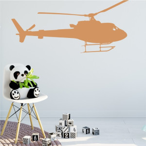 Naklejka na ścianę helikopter 2302