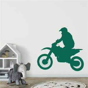 Naklejka na ścianę motocykl 2314