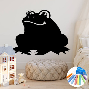 Naklejka kredowa dla dzieci żaba 264