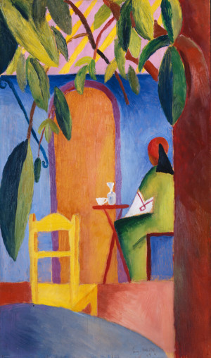 Reprodukcja Türkisches Café, August Macke
