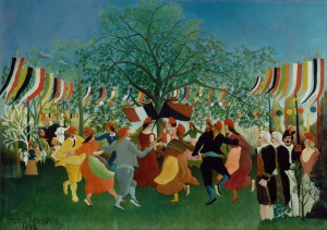 Reprodukcja A Centennial of Independence, Henri Rousseau