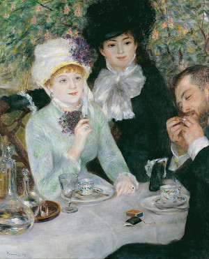 Reprodukcja After the Luncheon - Auguste Renoir